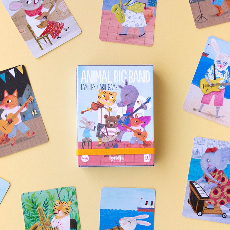 Card game of the 7 families